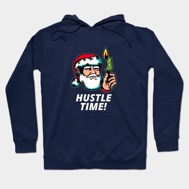 Santa Hustle Time | Garyvee Christmas Hoodie by GaryVeeApparel